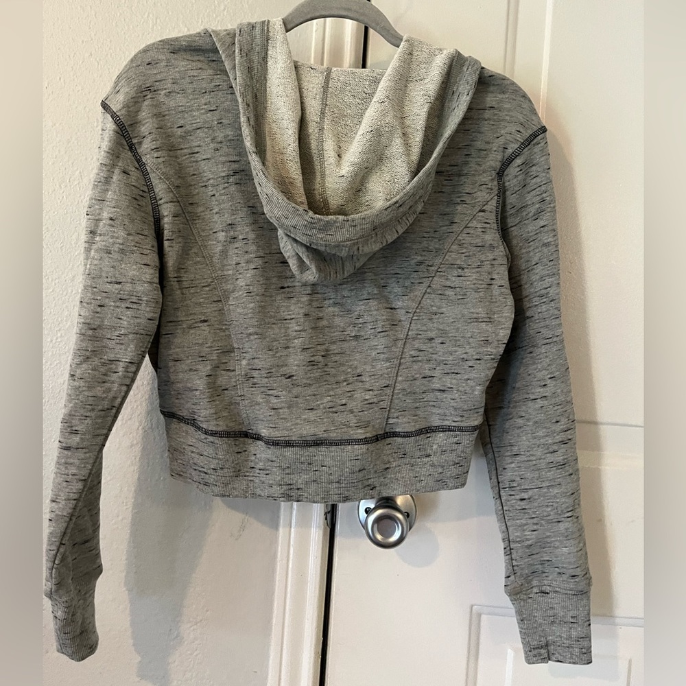 Zella Size XS cropped zip up sweatshirt